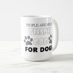 Caneca De Café Pessoas São Deus Obrigado Para Cães Personalizad