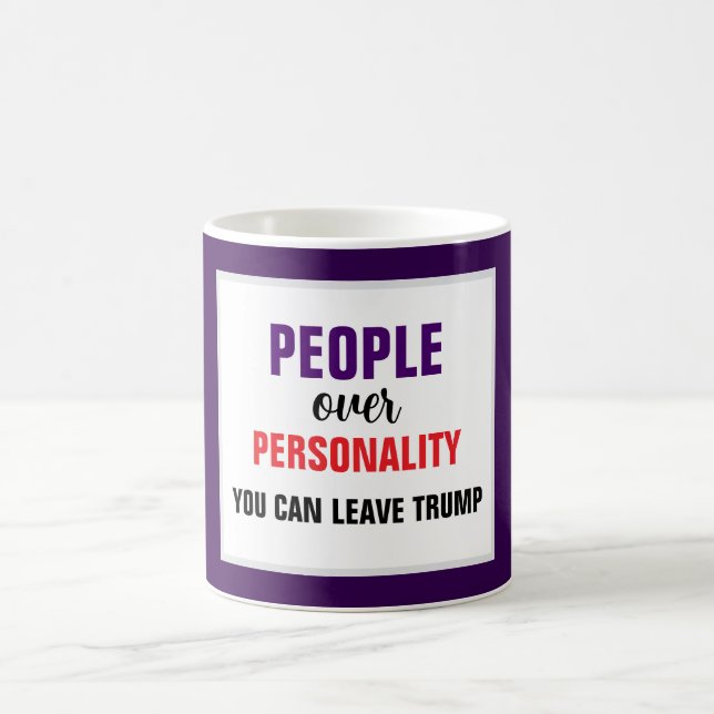 Caneca De Café Pessoas sobre Personalidade que Você Pode Deixar T (Centro)