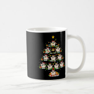 Caneca De Café Pet Animal Xmas Luzes Papais noeis Glândulas de Aç