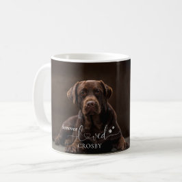 Caneca De Café Pet Loss Amado para sempre 