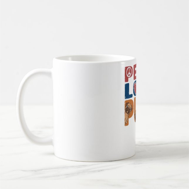 Caneca De Café Pet Lover Para Mulheres, Pet Lover. (Esquerda)