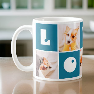 Caneca De Café Pet Memorial Modern Lembrança Fotos Keepsasak