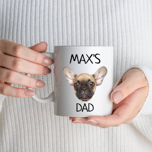 Caneca De Café Pet Mug Personalizado, Usando Pet Photo & Name, C