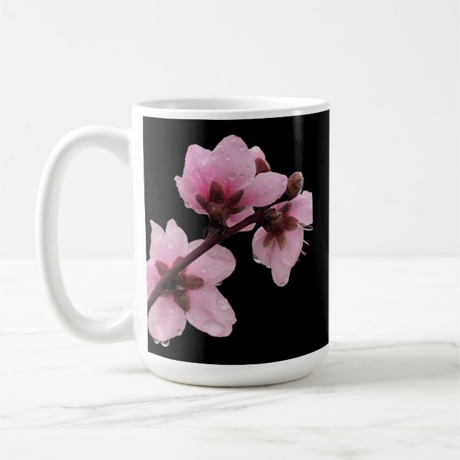 Caneca De Café Pétalas Cor-de-Rosa - #2 (Esquerda)