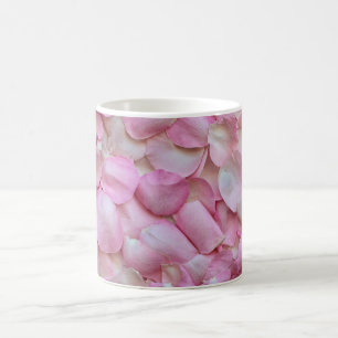 Caneca De Café Pétalas Rosa Rosa Rosa Rosa Rosa Rosa