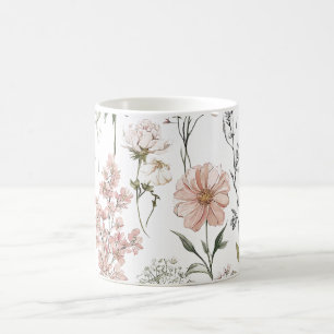 Caneca De Café Pétalas Serenas
