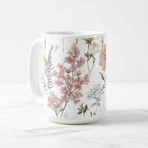 Caneca De Café Pétalas Serenas