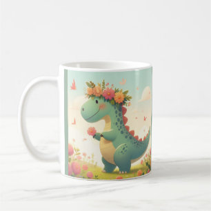Caneca De Café Petalossauro (Nova Raça de Dinossauro)