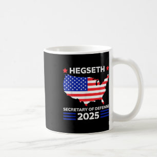 Caneca De Café Pete Hegseth Secretário Da Defesa 2025 Trump Pick