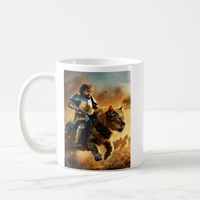 Caneca De Café Peter Dinklage sobre Armored Batalha de Carga (Esquerda)