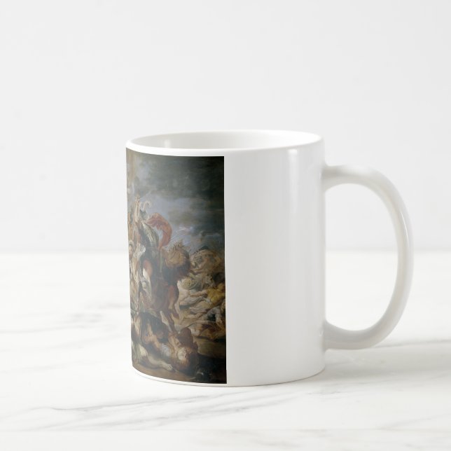Caneca De Café Peter Paul Rubens - A morte de Decius Mus (Direita)