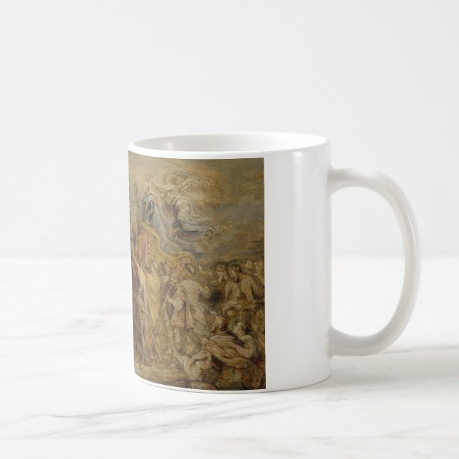 Caneca De Café Peter Paul Rubens - O Triunfo de Henrique IV (Direita)