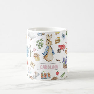 Caneca De Café Peter Personalizado o Rabbit