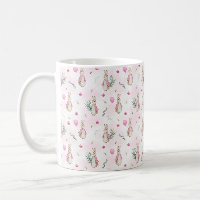 Caneca De Café Peter Rabbit Baby Pink (Esquerda)
