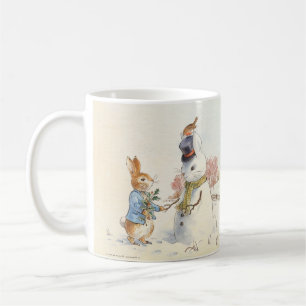 Caneca De Café Peter Rabbit (homem de neve)