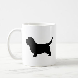 Caneca De Café Petit Basset Griffon Vendeen Silhouettes PBGV