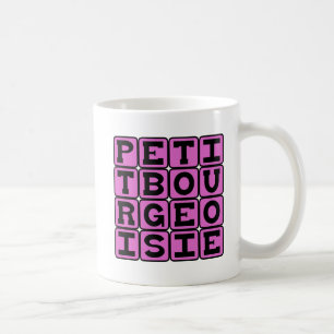 Caneca De Café Petit Bourgeoisie, Pequena burguesia