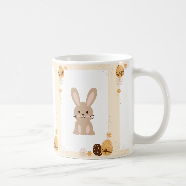 Caneca De Café Petit lapin de paque (Direita)