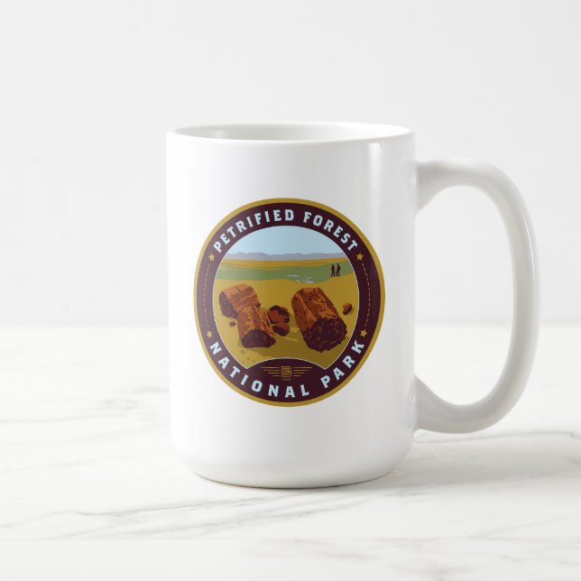 Caneca De Café Petrified Forest National Park (Direita)