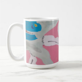 Caneca De Café Petunias e Flores de Verão