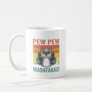 Caneca De Café Pew Pew Madafakas T-Shirt