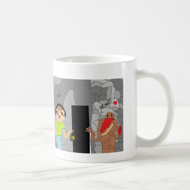 Caneca De Café pewdiepiemugg (Direita)