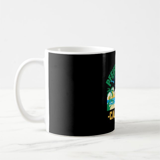 Caneca De Café Pfeiffer Beach California � Austrália � o costeiro (Esquerda)