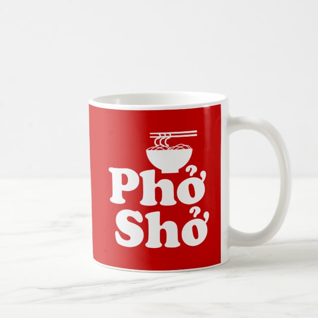 Caneca De Café Phở Shở (Direita)