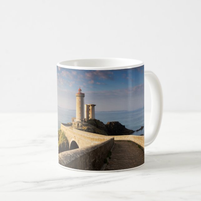 Caneca De Café Phare du Petit Minou (Minou Lighthouse) (Frente Esquerda)