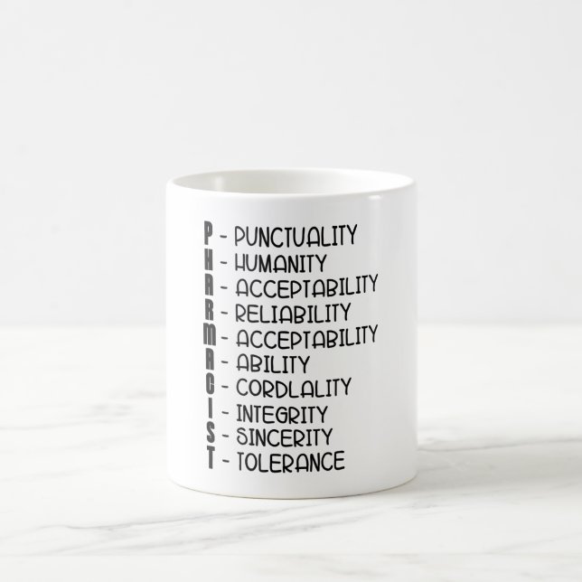 Caneca De Café Pharmacy Quote Medicine Technician Pharmacist Tech (Centro)