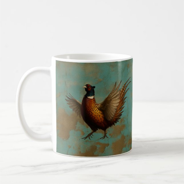 Caneca De Café Pheasant strutting design  (Esquerda)