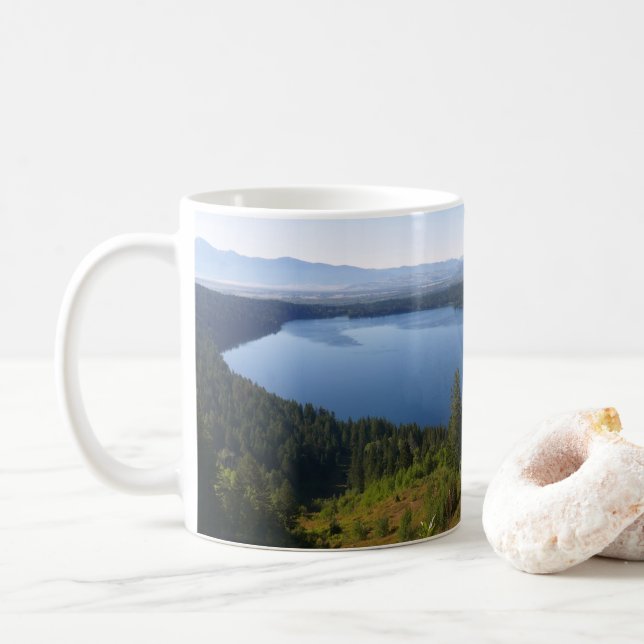 Caneca De Café Phelps Lake III at Grand Teton National Park (Com Donut)
