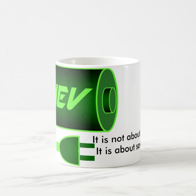 Caneca De Café PHEV verde (Centro)