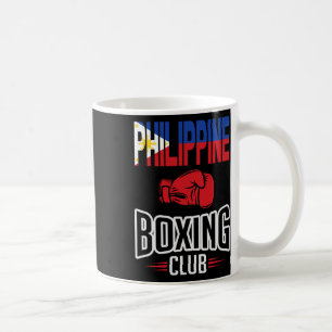 Caneca De Café Philippine Flag Boxing Club Filipino Pinoy