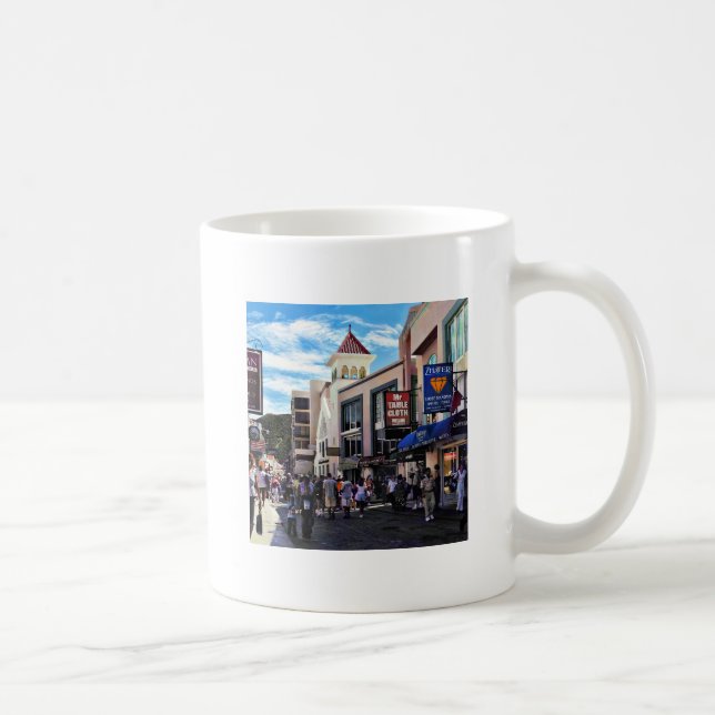 Caneca De Café Philipsburg Sint Maarten: Compras na Front Street (Direita)