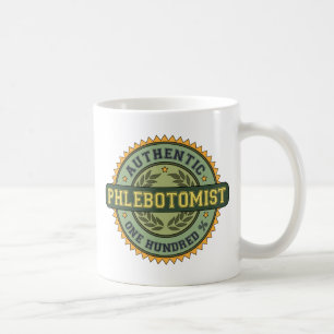 Caneca De Café Phlebotomist autêntico