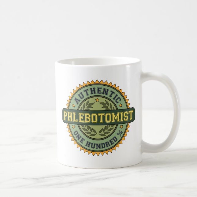 Caneca De Café Phlebotomist autêntico (Direita)