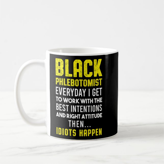 Caneca De Café Phlebotomist Phlebotomy Technician 5 (Esquerda)