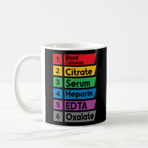 Caneca De Café Phlebotomy Lab Ordem Técnica Do Desenhar Phlebotom