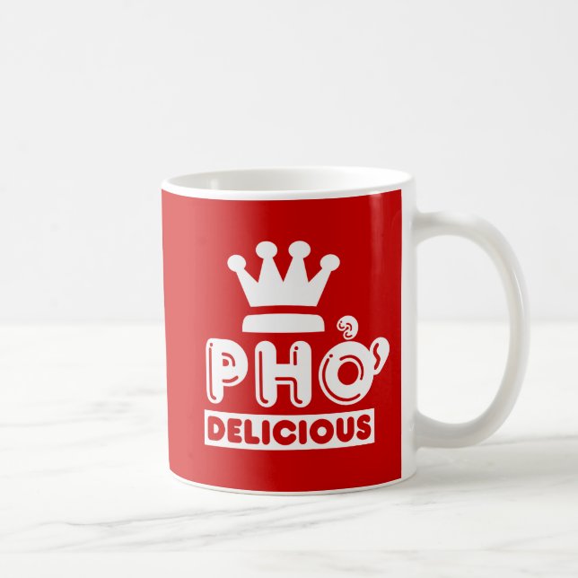 Caneca De Café Pho King Delicious (Direita)