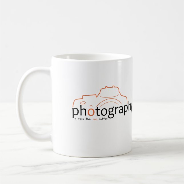Caneca De Café Photography digitais dslr fan mug (Esquerda)