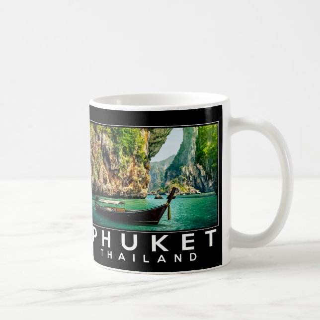 Caneca De Café Phuket Tailândia (Direita)