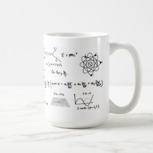 Caneca De Café Physics Formulas Coffe Mug