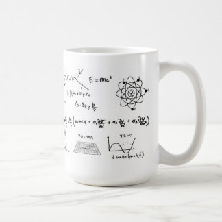 Caneca De Café Physics Formulas Coffe Mug