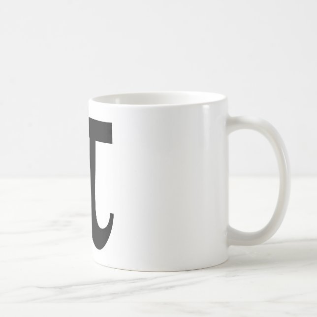 Caneca De Café Pi (Direita)
