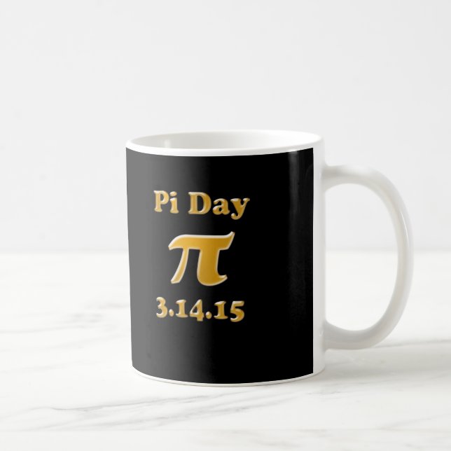 Caneca De Café Pi Day 2015 Coffee Mug (Direita)