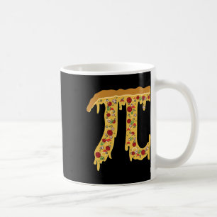 Caneca De Café Pi Day Engraçado Nerdy Pizza Pi 3.14 Símbolo de Co