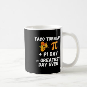 Caneca De Café Pi Day Shirt Taco Terça-Feira - Professor de Matem