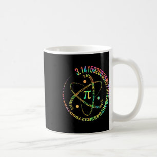 Caneca De Café Pi Dia 3.14 Espiral Pi Número Professora De Matemá