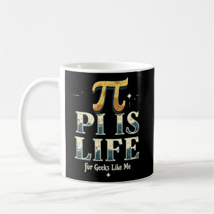 Caneca De Café Pi? - Matemática doce para preto no dia da pi